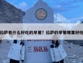 拉薩有什么好吃的早餐？拉薩的早餐哪里好吃