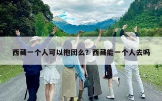 西藏一個人可以抱團么？西藏能一個人去嗎