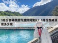 3月份西藏旅游氣溫如何變化？3月份西藏溫度多少度
