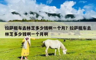 拉薩租車去林芝多少錢啊一個(gè)月？拉薩租車去林芝多少錢啊一個(gè)月啊
