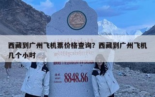 西藏到廣州飛機票價格查詢？西藏到廣州飛機幾個小時