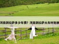 河南到拉薩多少車費(fèi)？河南到拉薩火車時(shí)刻表