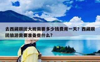 去西藏跟團(tuán)大概需要多少錢(qián)費(fèi)用一天？西藏跟團(tuán)旅游需要準(zhǔn)備些什么?