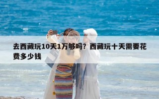 去西藏玩10天1萬夠嗎？西藏玩十天需要花費多少錢