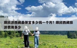跟團游西藏最便宜多少錢一個月？跟團西藏旅游費用多少