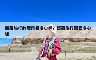 西藏旅行的費(fèi)用是多少啊？西藏旅行需要多少錢(qián)