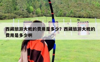 西藏旅游大概的費用是多少？西藏旅游大概的費用是多少啊