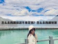 怎么去西藏旅游不用花錢？怎么去西藏劃算