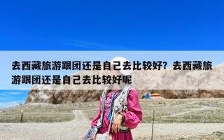 去西藏旅游跟團(tuán)還是自己去比較好？去西藏旅游跟團(tuán)還是自己去比較好呢