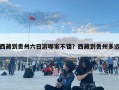 西藏到貴州六日游哪家不錯？西藏到貴州多遠