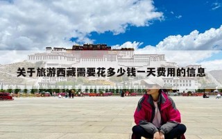 關(guān)于旅游西藏需要花多少錢一天費(fèi)用的信息