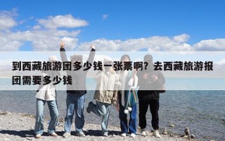 到西藏旅游團多少錢一張票??？去西藏旅游報團需要多少錢