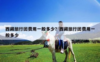 西藏旅行團費用一般多少？西藏旅行團費用一般多少