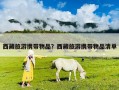 西藏旅游攜帶物品？西藏旅游攜帶物品清單