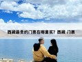 西藏最貴的門票在哪里買？西藏 門票
