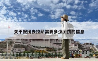 關于報團去拉薩需要多少團費的信息