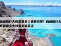 西藏旅行大概需要多少錢費用呢？西藏旅行大概需要多少錢費用呢英語