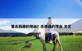 要去西藏的理由？去西藏的理由 文藝