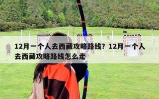 12月一個人去西藏攻略路線？12月一個人去西藏攻略路線怎么走