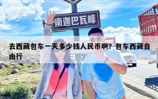 去西藏包車一天多少錢人民幣啊？包車西藏自由行