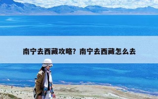 南寧去西藏攻略？南寧去西藏怎么去