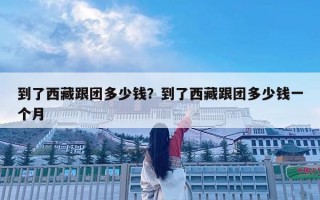 到了西藏跟團多少錢？到了西藏跟團多少錢一個月