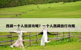 西藏一個人旅游攻略？一個人西藏旅行攻略