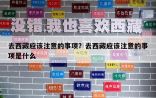 去西藏應該注意的事項？去西藏應該注意的事項是什么