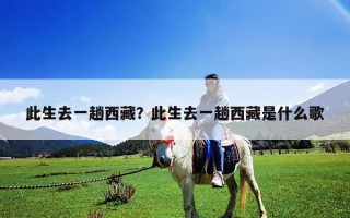 此生去一趟西藏？此生去一趟西藏是什么歌