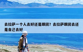 去拉薩一個人去好還是跟團？去拉薩跟團去還是自己去好