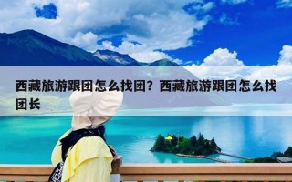 西藏旅游跟團怎么找團？西藏旅游跟團怎么找團長