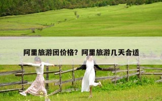 阿里旅游團價格？阿里旅游幾天合適