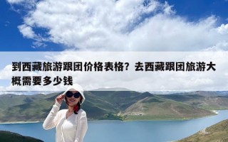 到西藏旅游跟團價格表格？去西藏跟團旅游大概需要多少錢