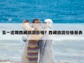 五一近期西藏旅游價格？西藏旅游價格報表