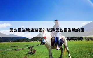 怎么報當地旅游團？旅游怎么報當地的團