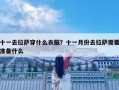 十一去拉薩穿什么衣服？十一月份去拉薩需要準備什么