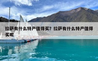 拉薩有什么特產值得買？拉薩有什么特產值得買呢