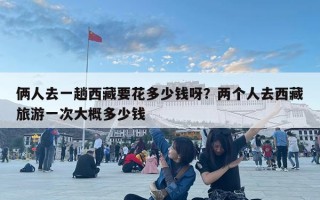 倆人去一趟西藏要花多少錢呀？兩個人去西藏旅游一次大概多少錢