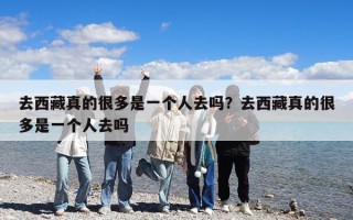去西藏真的很多是一個人去嗎？去西藏真的很多是一個人去嗎