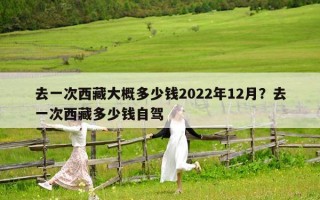 去一次西藏大概多少錢2022年12月？去一次西藏多少錢自駕