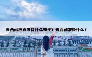 去西藏應該準備什么知乎？去西藏準備什么?