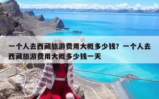一個(gè)人去西藏旅游費(fèi)用大概多少錢？一個(gè)人去西藏旅游費(fèi)用大概多少錢一天