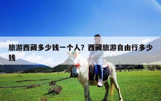 旅游西藏多少錢一個人？西藏旅游自由行多少錢