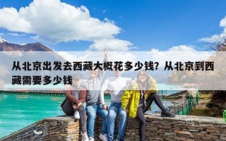 從北京出發去西藏大概花多少錢？從北京到西藏需要多少錢