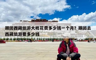 跟團西藏旅游大概花費多少錢一個月？跟團去西藏旅游要多少錢
