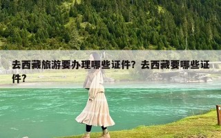 去西藏旅游要辦理哪些證件？去西藏要哪些證件?