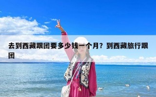去到西藏跟團要多少錢一個月？到西藏旅行跟團