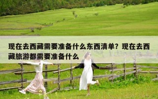 現(xiàn)在去西藏需要準(zhǔn)備什么東西清單？現(xiàn)在去西藏旅游都需要準(zhǔn)備什么