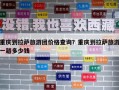 重慶到拉薩旅游團(tuán)價(jià)格查詢(xún)？重慶到拉薩旅游一趟多少錢(qián)