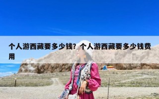 個人游西藏要多少錢？個人游西藏要多少錢費用